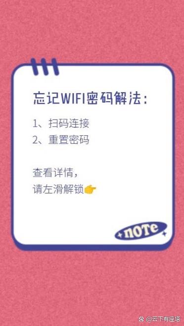 wifi密码忘记了怎么设置密码