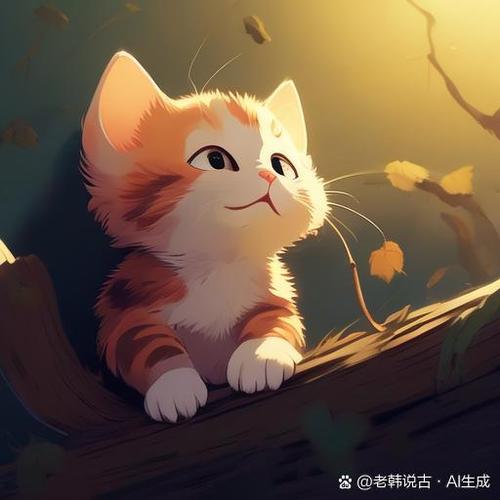 一只小花猫喵喵叫