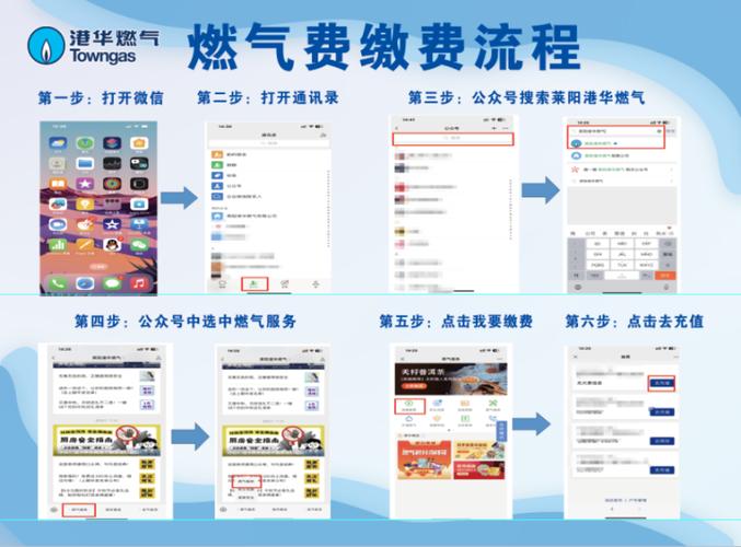 燃气费网上缴费步骤