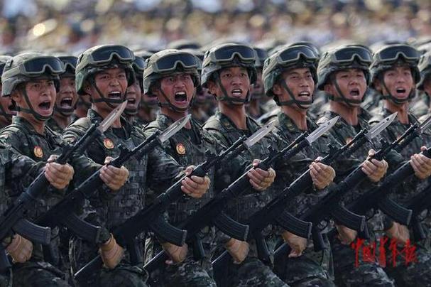 阅兵仪式士兵喊的什么