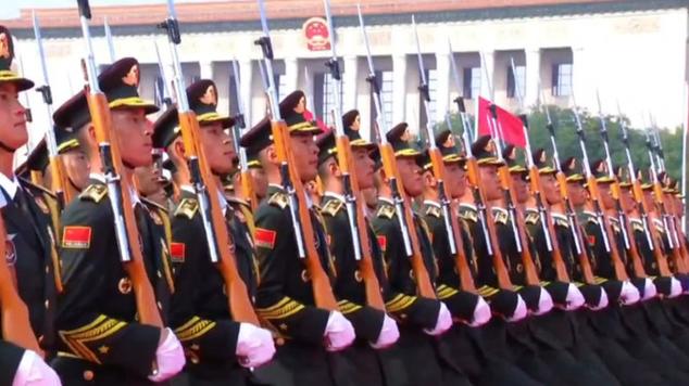 阅兵仪式士兵喊的什么截图2