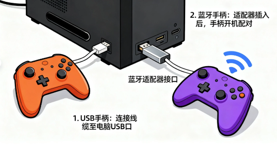 手柄连接电脑的步骤截图2