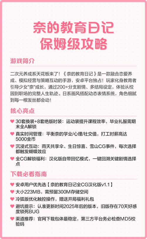 奈的调整教育日记全攻略免费版截图2