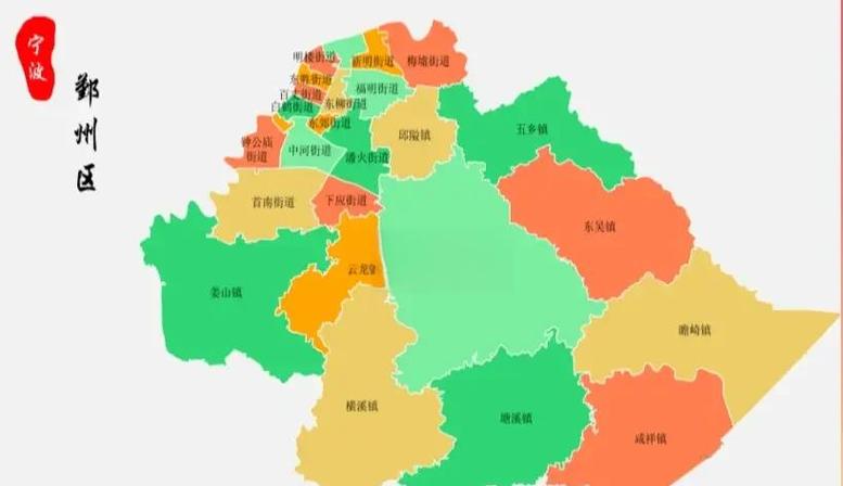 鄞州区地图