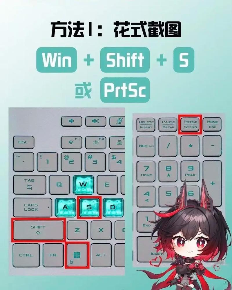 华硕电脑截图快捷键是哪个