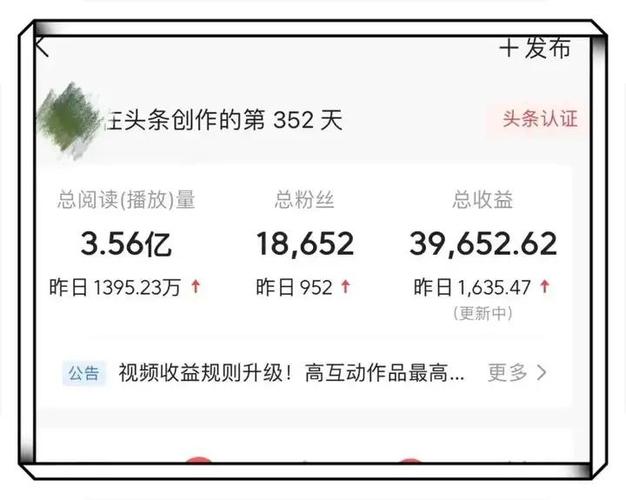 今日头条微头条收益