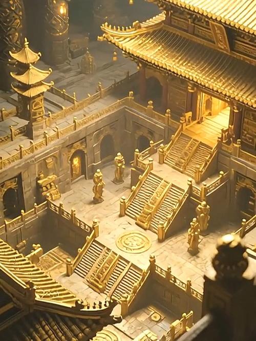地宫二层黄金点效果图