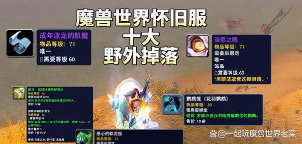 魔兽世界怀旧服魔尘在哪里打的截图3