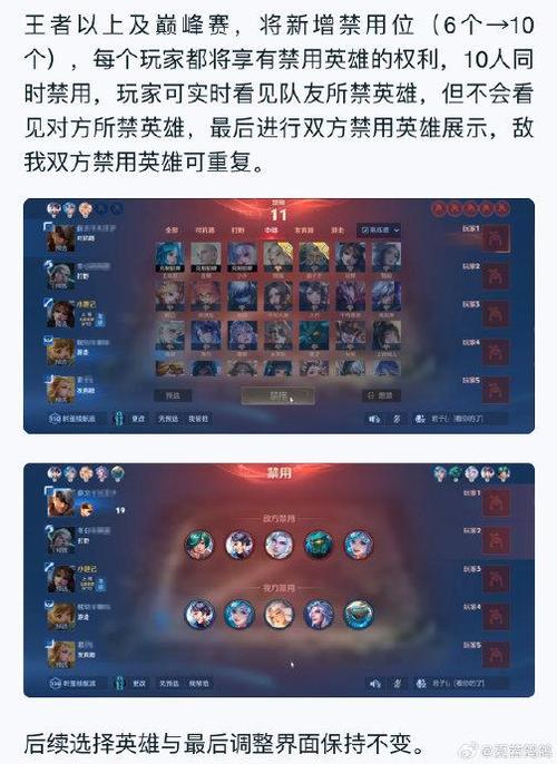 王者荣耀禁用英雄的方法