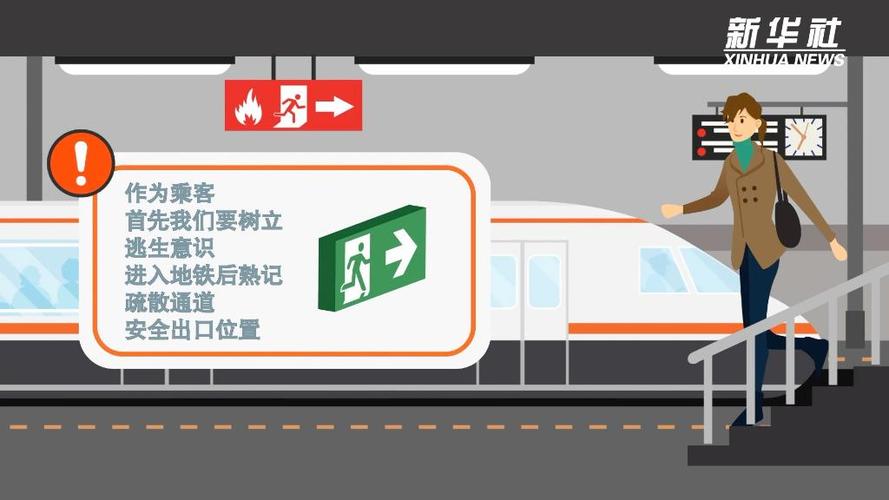 地铁逃生一图