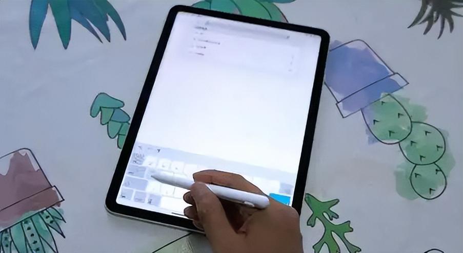 ipad笔写字断断续续