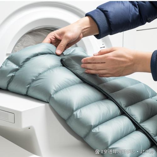 羽绒服上有红色的印子