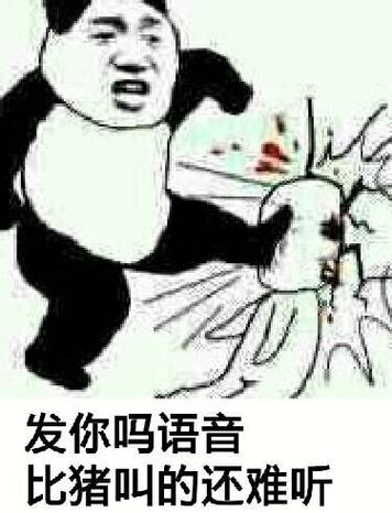 骂人语音
