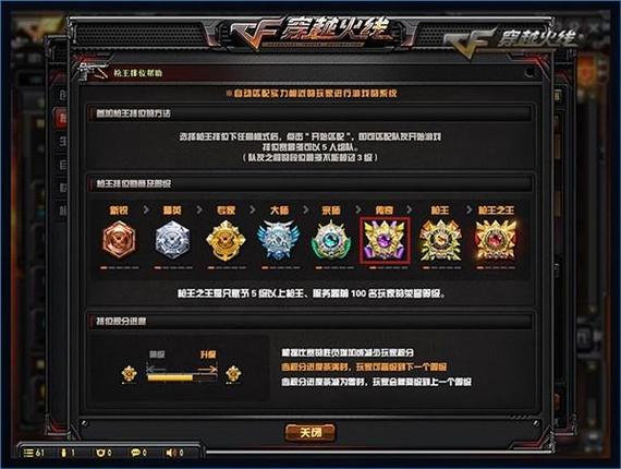 cf查询个人等级查询