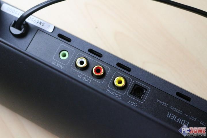 漫步者音响pc和aux接口