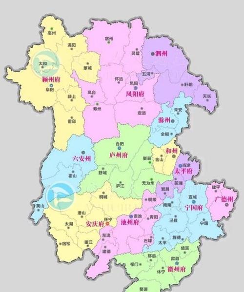 河南省安徽省地图 河南省安徽省地图