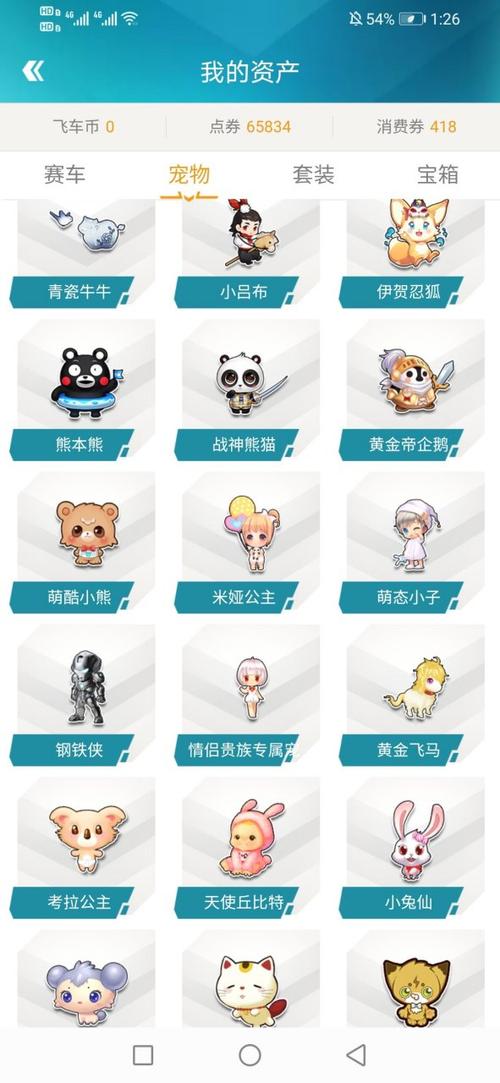 qq飞车宠物对战平民