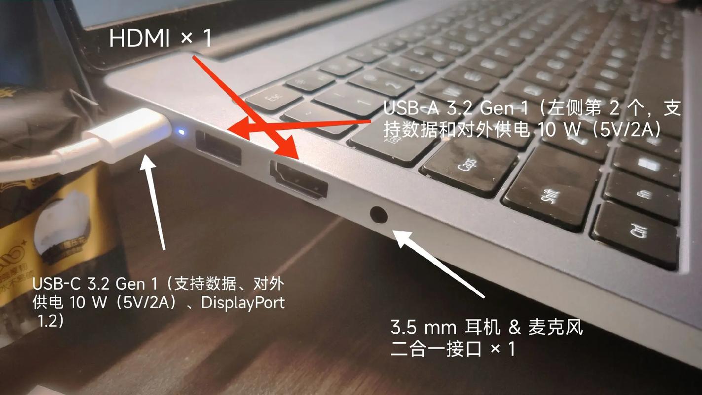华为笔记本优盘插口在哪里图标