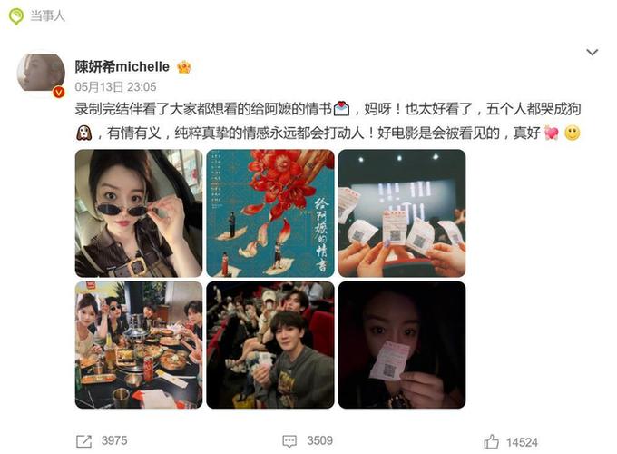 《给阿嬷的情书》看哭陈妍希