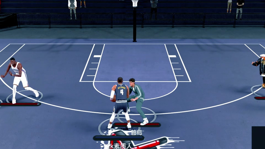 nba2kol2怎么空接扣篮
