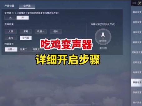 和平精英变声器男变女截图3