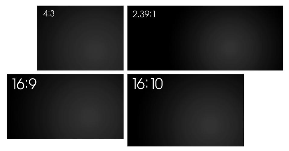 16:9的尺寸 16:9的尺寸
