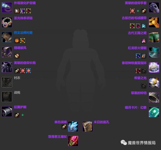魔兽世界怀旧服WLK装备配装模拟器