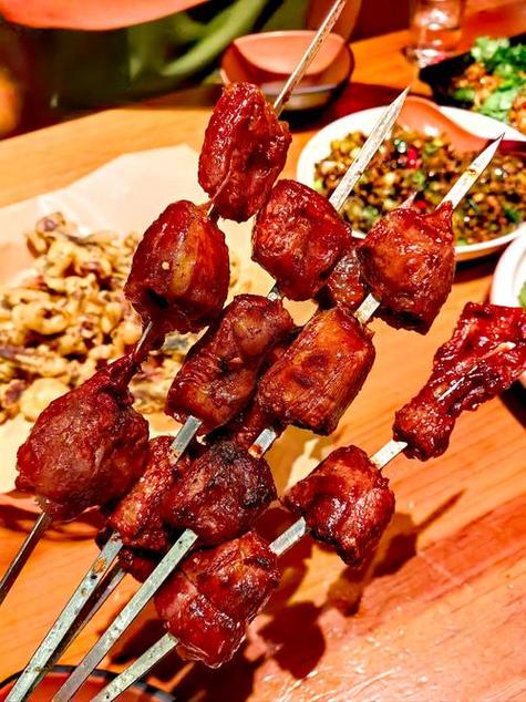 20一串的大油边一斤肉串几串截图2