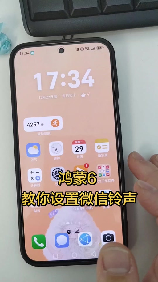 华为手机微信铃声在哪里设置截图3