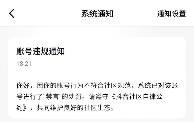 抖音消息被禁言了多久恢复正常截图3