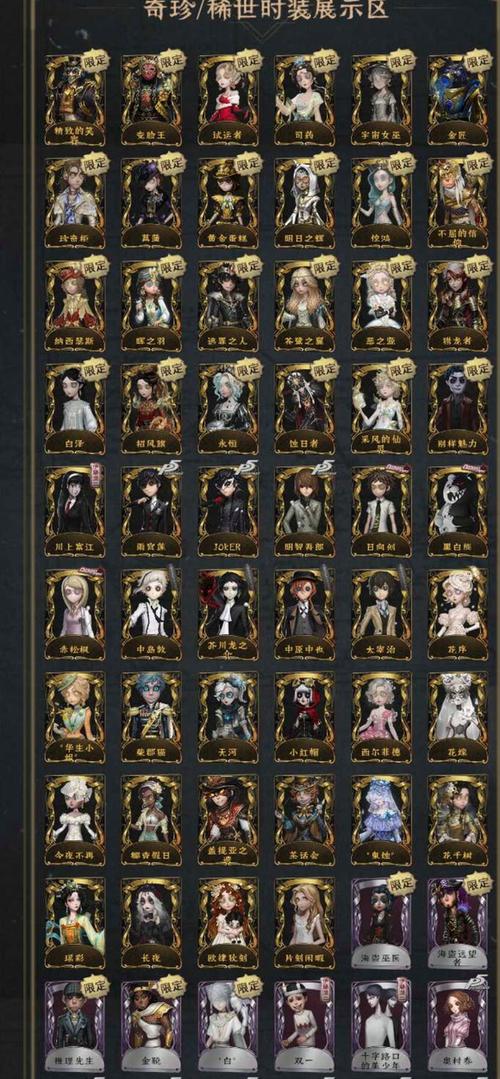 第五人格皮肤测评