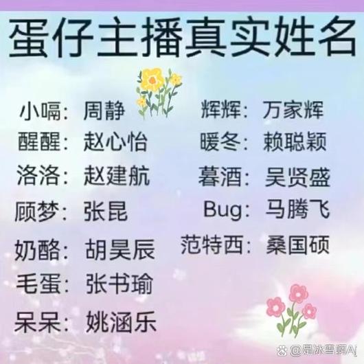 主播起名字起什么好
