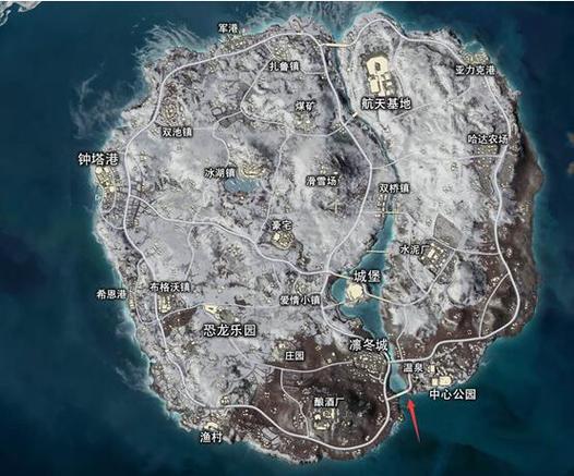 和平精英地图图片原图