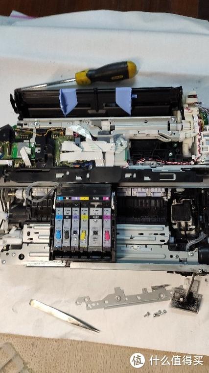 TS9120拆废墨仓图解教程详解