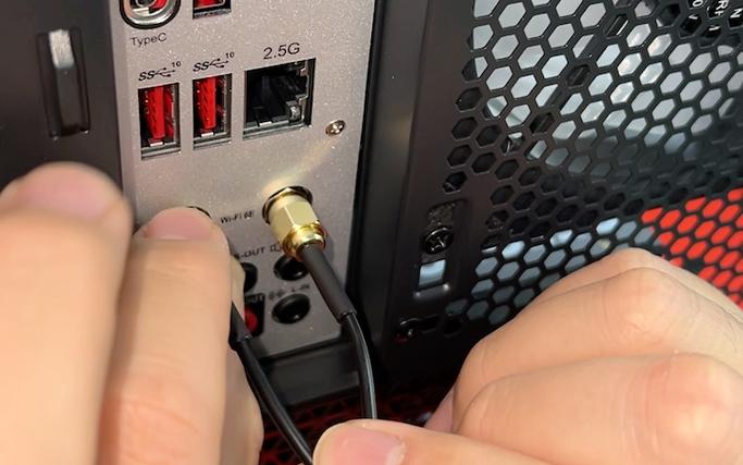 电脑主板自带的wifi天线