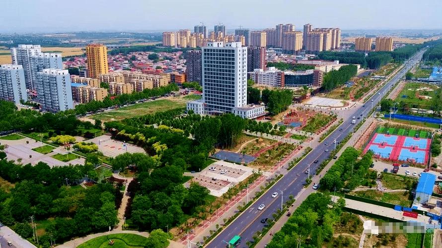 磁县县城全景图