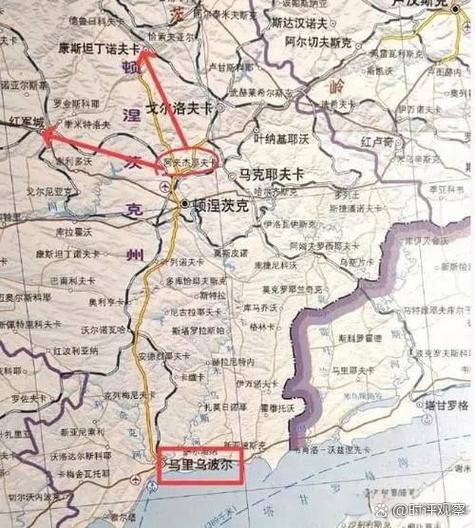 俄罗斯乌克兰地图中文版