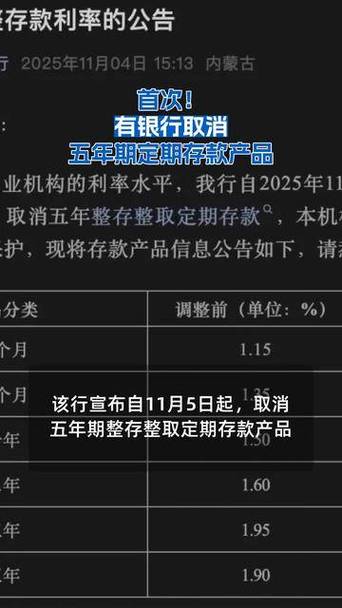 银行定期存款取消