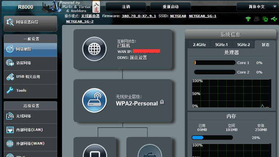 梅林固件路由器截图2