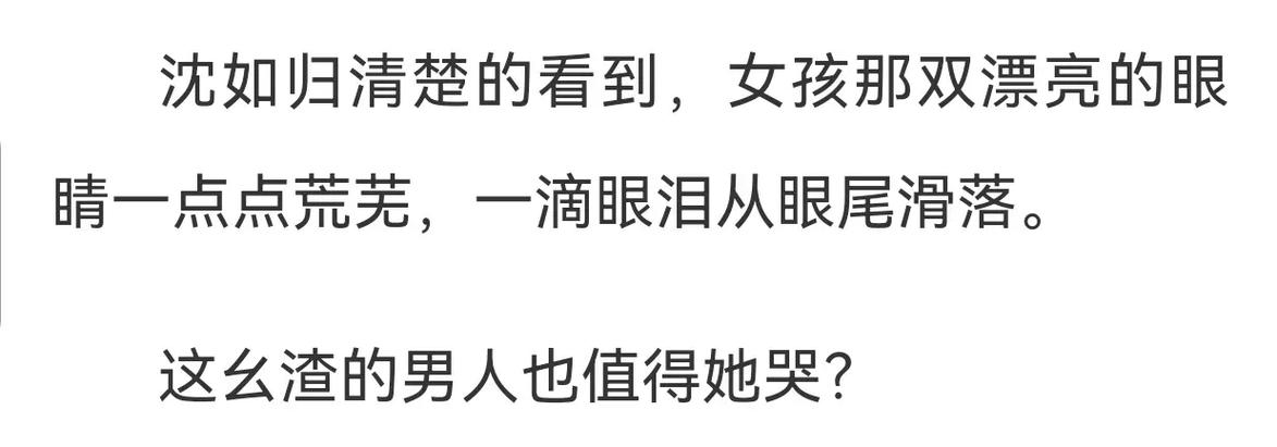 着迷沈如归慕瓷未删减版小说截图2