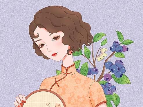 旗袍双女主小说蓝莓不加糖