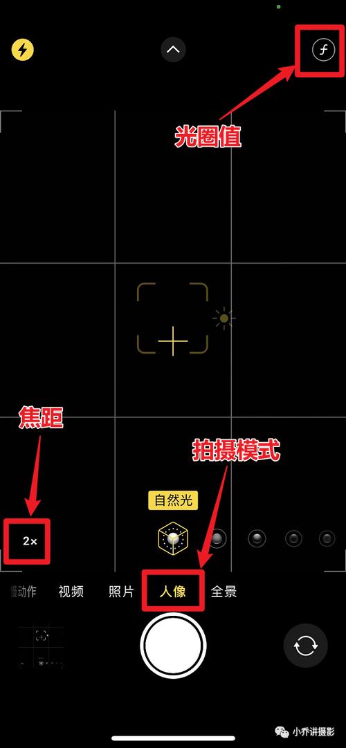 大光圈调节步骤