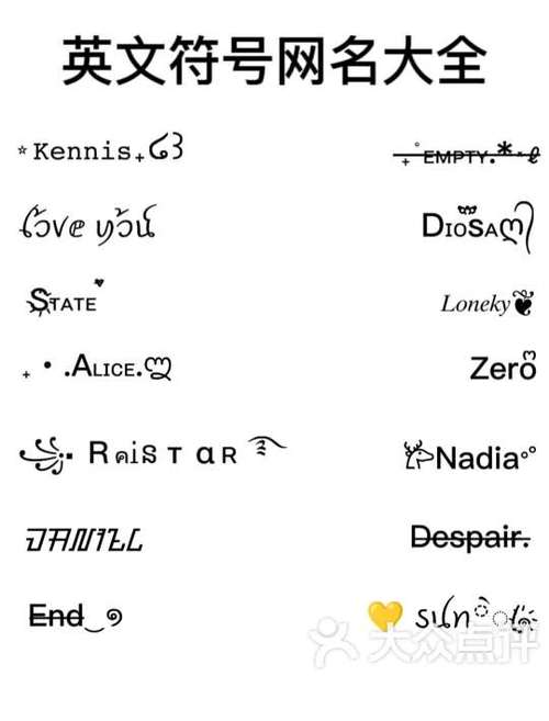 昵称的特殊符号大全截图3