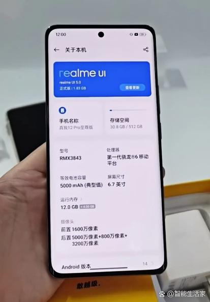 realme手机怎么看剩余运行内存