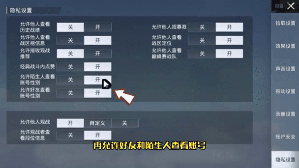 和平精英隐身在线设置方法