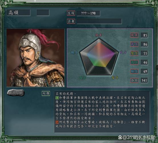 三国志战略版高顺黑科技