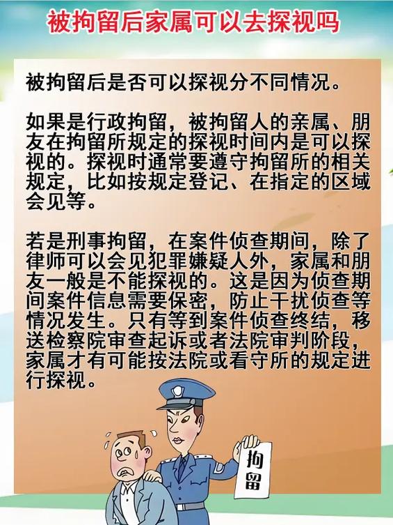 行政拘留10天探视规定