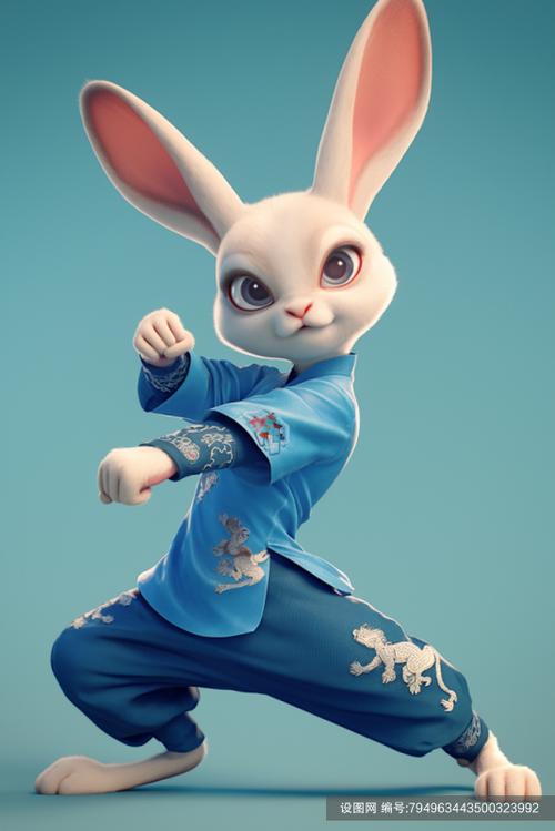 功夫的兔子有哪些动画图标