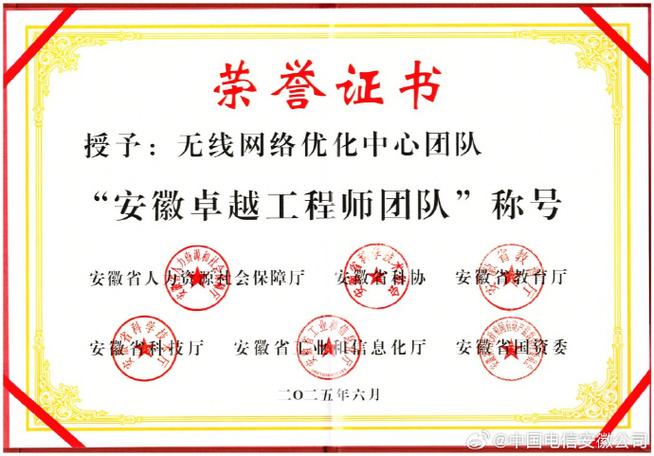 集体荣誉证书