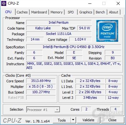 奔腾G3240参数截图3